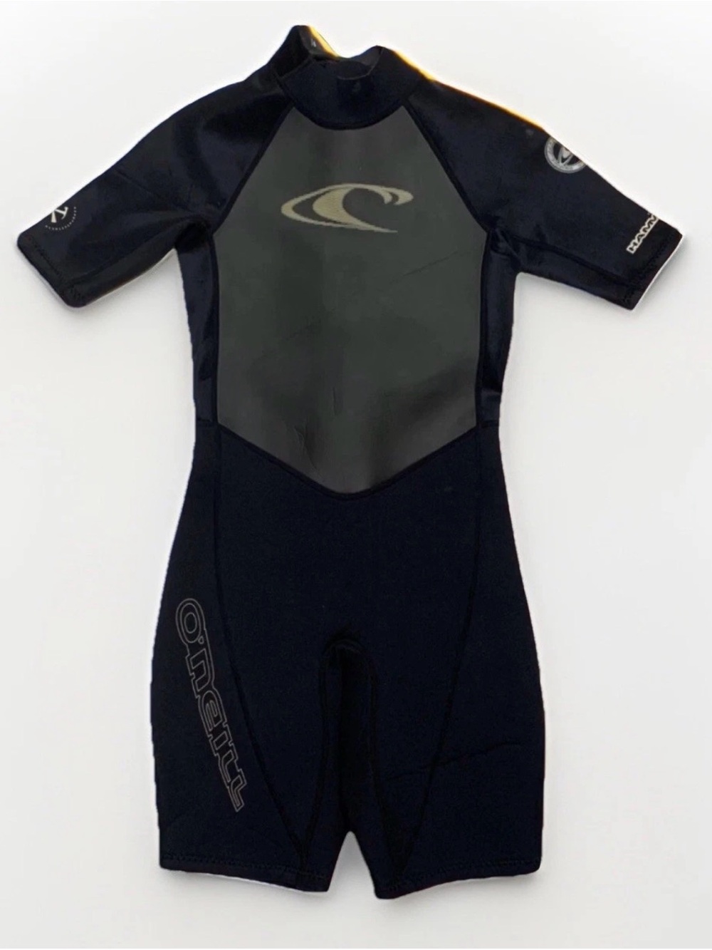 O’Neill Youth Wetsuit Hammer Super Stretch Kids Size 14 Black Gray Watersports